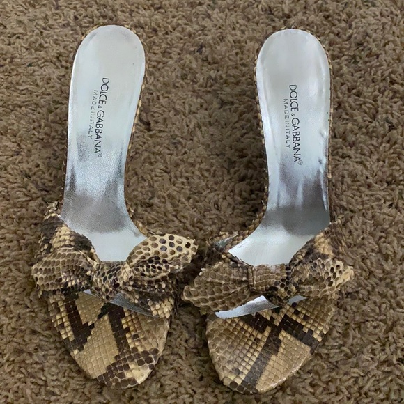 Dolce & Gabbana Size 7 Sandals - Picture 1 of 8